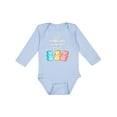 thumbnail image 1 of Inktastic Easter Hangin' with My Peeps Boys or Girls Long Sleeve Baby Bodysuit, 1 of 5