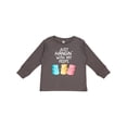 thumbnail image 1 of Inktastic Easter Hangin' with My Peeps Boys or Girls Long Sleeve Toddler T-Shirt, 1 of 5