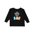 thumbnail image 1 of Inktastic Easter Hangin' with My Peeps Boys or Girls Long Sleeve Toddler T-Shirt, 1 of 5