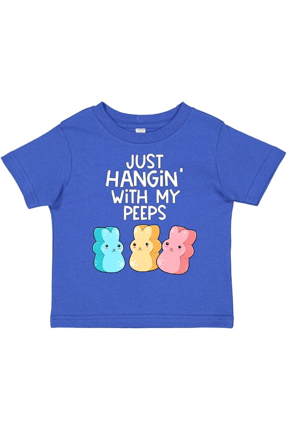 Easter Hangin' with My Peeps Boys or Girls Toddler T-Shirt