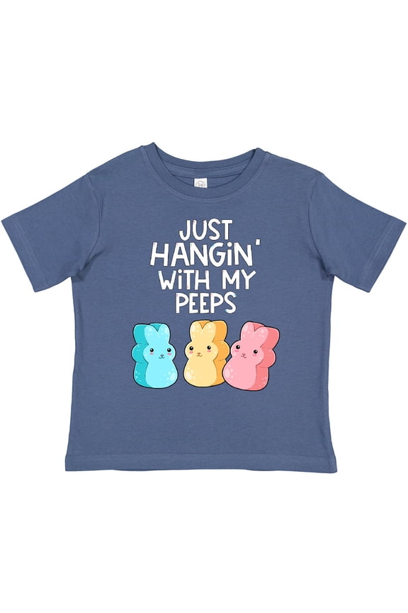 Easter Hangin' with My Peeps Boys or Girls Toddler T-Shirt