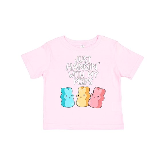 Inktastic Easter Hangin' with My Peeps Boys or Girls Toddler T-Shirt