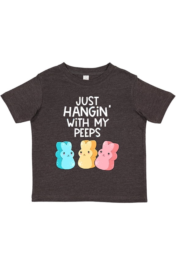 Easter Hangin' with My Peeps Boys or Girls Toddler T-Shirt