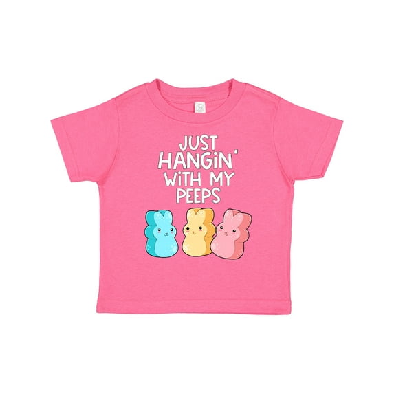 Inktastic Easter Hangin' with My Peeps Boys or Girls Toddler T-Shirt