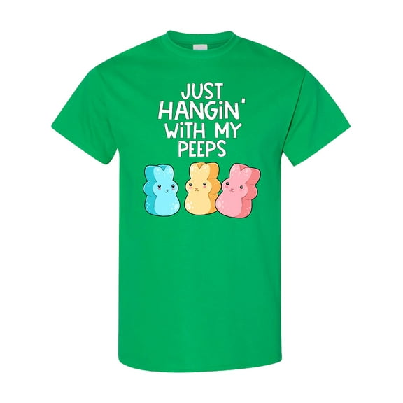 Inktastic Easter Hangin' with My Peeps T-Shirt
