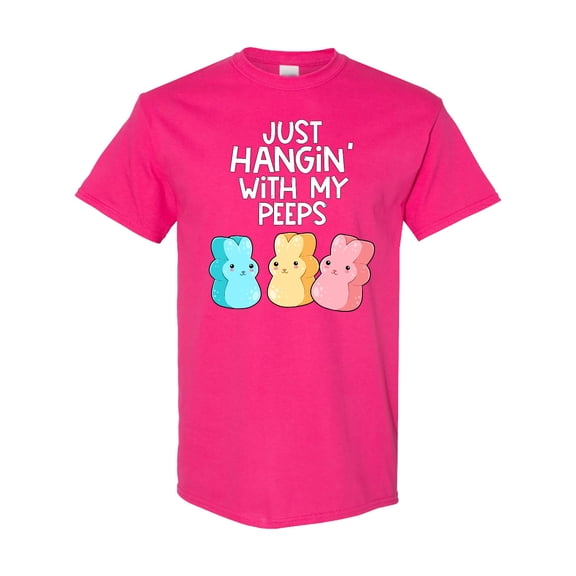Inktastic Easter Hangin' with My Peeps T-Shirt