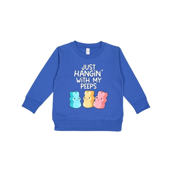 Inktastic Easter Hangin' with My Peeps Toddler Sweatshirt