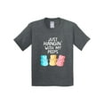 thumbnail image 1 of Inktastic Easter Hangin' with My Peeps Youth T-Shirt, 1 of 5