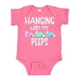 thumbnail image 1 of Inktastic Easter Hanging with My Peeps Pastel Bunnies Boys or Girls Baby Bodysuit, 1 of 5