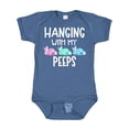 thumbnail image 1 of Inktastic Easter Hanging with My Peeps Pastel Bunnies Boys or Girls Baby Bodysuit, 1 of 5