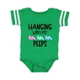 thumbnail image 1 of Inktastic Easter Hanging with My Peeps Pastel Bunnies Boys or Girls Baby Bodysuit, 1 of 5