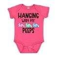 thumbnail image 1 of Inktastic Easter Hanging with My Peeps Pastel Bunnies Boys or Girls Baby Bodysuit, 1 of 5