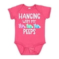 thumbnail image 1 of Inktastic Easter Hanging with My Peeps Pastel Bunnies Boys or Girls Baby Bodysuit, 1 of 5