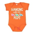thumbnail image 1 of Inktastic Easter Hanging with My Peeps Pastel Bunnies Boys or Girls Baby Bodysuit, 1 of 5
