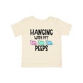 thumbnail image 1 of Inktastic Easter Hanging with My Peeps Pastel Bunnies Boys or Girls Baby T-Shirt, 1 of 5