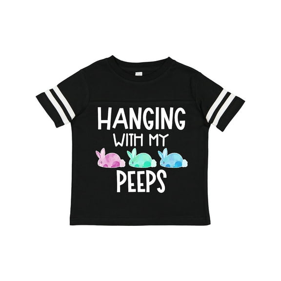 Inktastic Easter Hanging with My Peeps Pastel Bunnies Boys or Girls Toddler T-Shirt