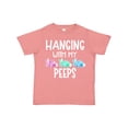 thumbnail image 1 of Inktastic Easter Hanging with My Peeps Pastel Bunnies Boys or Girls Toddler T-Shirt, 1 of 5