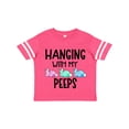 thumbnail image 1 of Inktastic Easter Hanging with My Peeps Pastel Bunnies Boys or Girls Toddler T-Shirt, 1 of 5