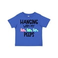 thumbnail image 1 of Inktastic Easter Hanging with My Peeps Pastel Bunnies Boys or Girls Toddler T-Shirt, 1 of 5