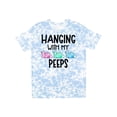 thumbnail image 1 of Inktastic Easter Hanging with My Peeps Pastel Bunnies T-Shirt, 1 of 5