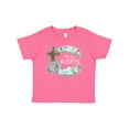 thumbnail image 1 of Inktastic Easter He Has Risen with Cross and Flowers Boys or Girls Baby T-Shirt, 1 of 5