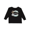 thumbnail image 1 of Inktastic Easter He Has Risen with Cross and Flowers Boys or Girls Long Sleeve Toddler T-Shirt, 1 of 5