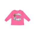 thumbnail image 1 of Inktastic Easter He Has Risen with Cross and Flowers Boys or Girls Long Sleeve Toddler T-Shirt, 1 of 5