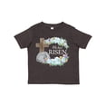 thumbnail image 1 of Inktastic Easter He Has Risen with Cross and Flowers Boys or Girls Toddler T-Shirt, 1 of 5