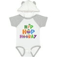 thumbnail image 1 of Inktastic Easter Hip Hop Hooray with Eggs and Carrot Boys or Girls Baby Bodysuit, 1 of 5