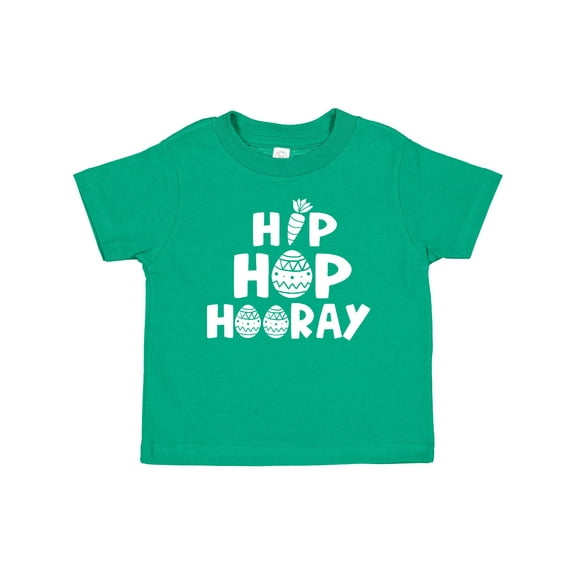 Inktastic Easter Hip Hop Hooray with Eggs and Carrot Boys or Girls Baby T-Shirt