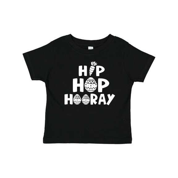 Inktastic Easter Hip Hop Hooray with Eggs and Carrot Boys or Girls Baby T-Shirt