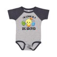thumbnail image 1 of Inktastic Easter I'm Gonna Be a Big Brother with Green and Blue Eggs Boys Baby Bodysuit, 1 of 5