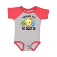 thumbnail image 1 of Inktastic Easter I'm Gonna Be a Big Brother with Green and Blue Eggs Boys Baby Bodysuit, 1 of 5