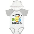 thumbnail image 1 of Inktastic Easter I'm Gonna Be a Big Brother with Green and Blue Eggs Boys Baby Bodysuit, 1 of 5