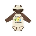 thumbnail image 1 of Inktastic Easter I'm Gonna Be a Big Brother with Green and Blue Eggs Boys Long Sleeve Baby Bodysuit, 1 of 5