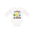 thumbnail image 1 of Inktastic Easter I'm Gonna Be a Big Brother with Green and Blue Eggs Boys Long Sleeve Baby Bodysuit, 1 of 5