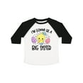 thumbnail image 1 of Inktastic Easter I'm Gonna Be a Big Sister with Purple and Pink Eggs Girls Toddler T-Shirt, 1 of 5