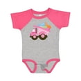 thumbnail image 1 of Inktastic Easter Jelly Bean Truck Girls Baby Bodysuit, 1 of 5