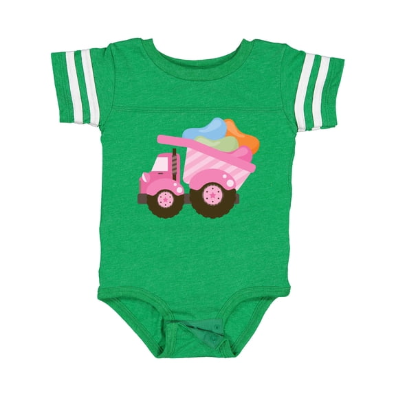 Inktastic Easter Jelly Bean Truck Girls Baby Bodysuit