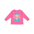 thumbnail image 1 of Inktastic Easter Jesus Loves Me with Cross and Flowers Boys or Girls Long Sleeve Toddler T-Shirt, 1 of 5