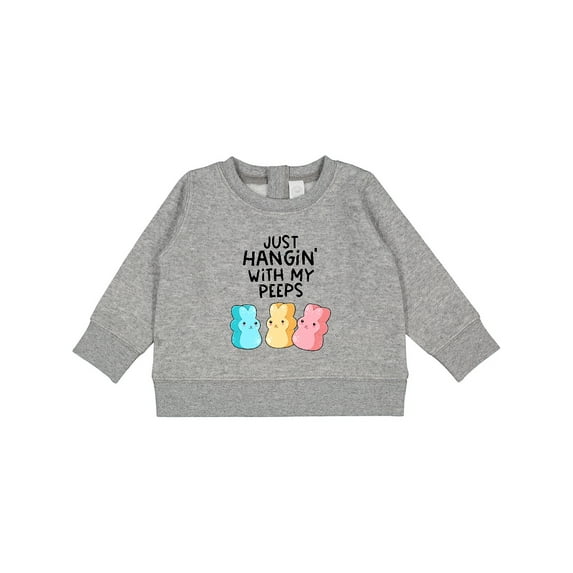 Inktastic Easter Just Hangin' with My Peeps Baby Sweatshirt