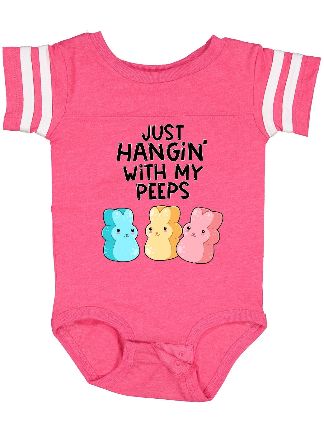 Inktastic Easter Just Hangin' with My Peeps Boys or Girls Baby Bodysuit