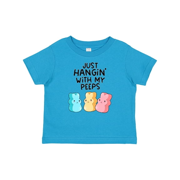 Inktastic Easter Just Hangin' with My Peeps Boys or Girls Baby T-Shirt