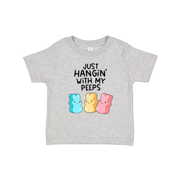 Inktastic Easter Just Hangin' with My Peeps Boys or Girls Baby T-Shirt