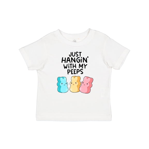 Inktastic Easter Just Hangin' with My Peeps Boys or Girls Baby T-Shirt