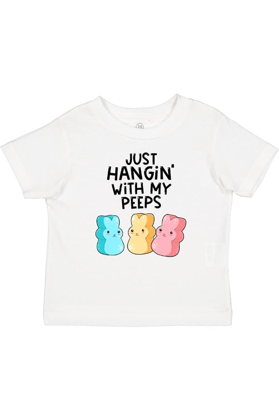 Easter Just Hangin' with My Peeps Boys or Girls Baby T-Shirt