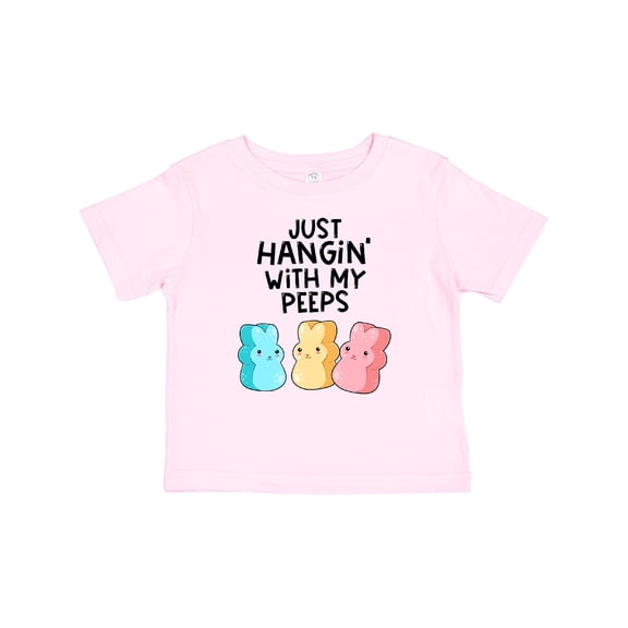 Inktastic Easter Just Hangin' with My Peeps Boys or Girls Baby T-Shirt
