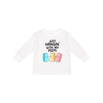 thumbnail image 1 of Inktastic Easter Just Hangin' with My Peeps Boys or Girls Long Sleeve Toddler T-Shirt, 1 of 5