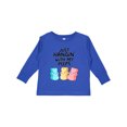 thumbnail image 1 of Inktastic Easter Just Hangin' with My Peeps Boys or Girls Long Sleeve Toddler T-Shirt, 1 of 5