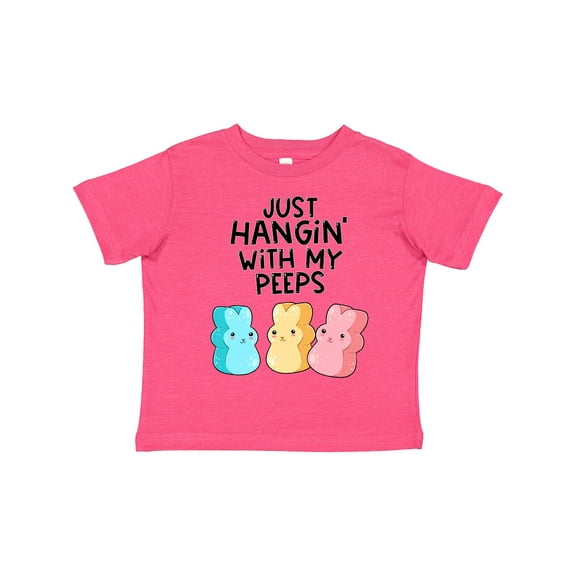 Inktastic Easter Just Hangin' with My Peeps Boys or Girls Toddler T-Shirt